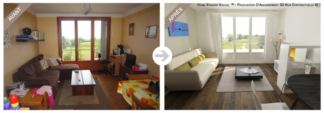 Avant / après le home staging