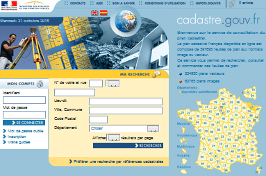 Le cadastre en ligne et gratuit