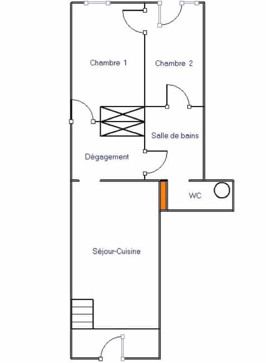 A vendre Croix Rousse : rez de jardin avec terrasse
