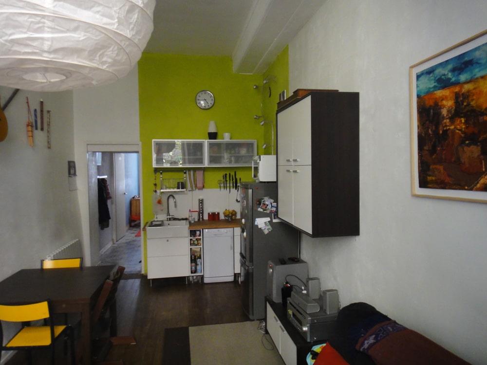 A vendre Croix Rousse : rez de jardin avec terrasse