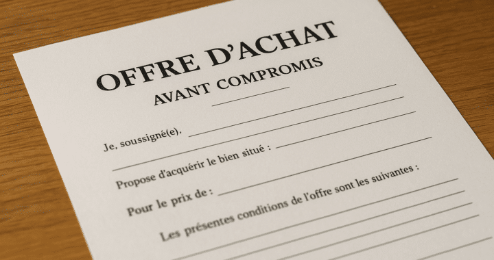 compromis de vente notaire