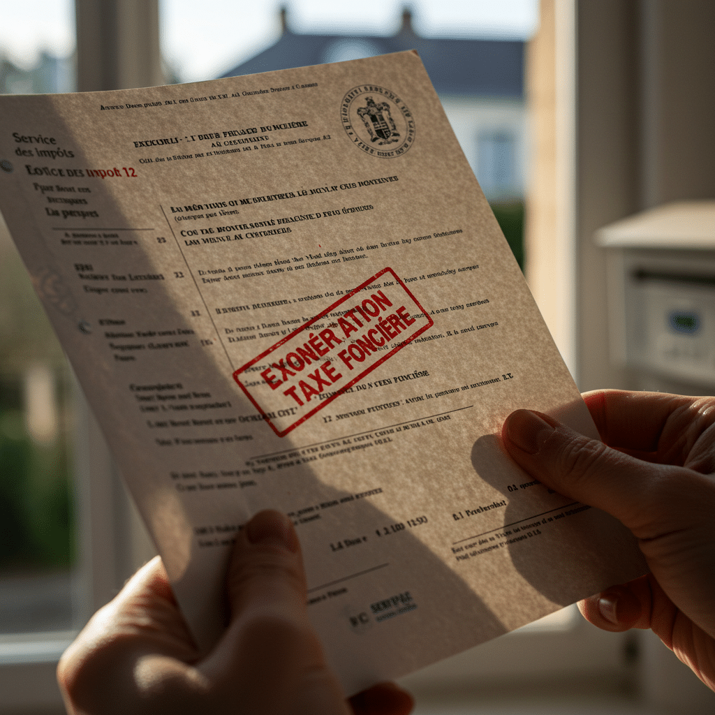exoneration taxe fonciere